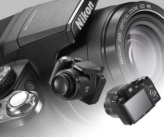 Nikon P90 Digital Camera - 12.1 Mp, 24x Optical Super Zoom, 3" LCD Display VR - Vibration Reduction