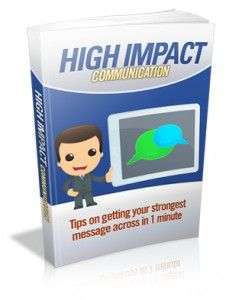 High impact communication - Ebook