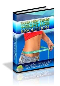 Your New Year's Weight Loss Resolution - Ebook (Free download)