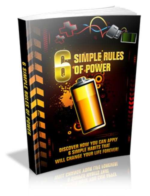 6 Simple Rules of Power - Ebook