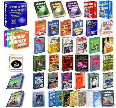 All ebooks in my collection (On DVD by post)