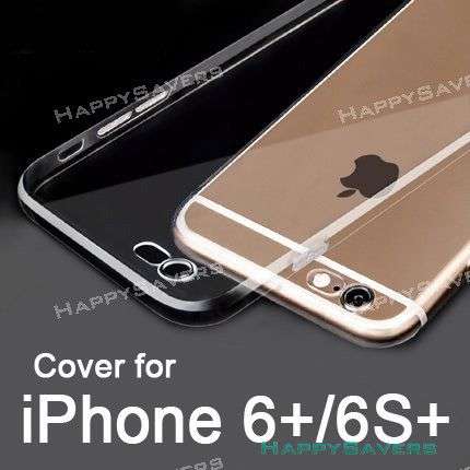 Clear Crystal Transparent Soft Back Case Cover For Apple iPhone 6S Plus