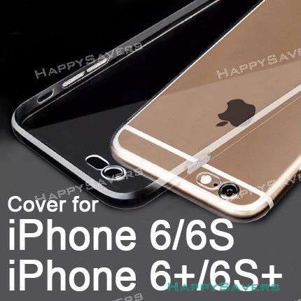 Clear Crystal Transparent Soft Back Case Cover For Apple iPhone 6/6S