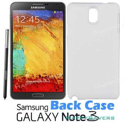 Protective Clear Shell Back Case Cover For SAMSUNG Galaxy Note 3 Matte