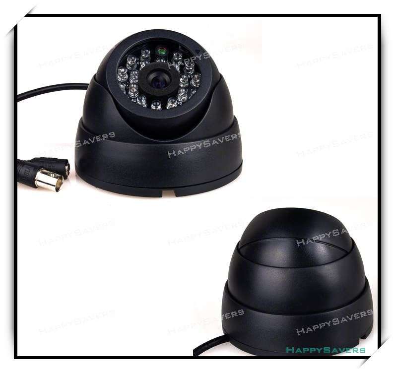 Indoor CCTV Surveillance Security Dome Camera 24 LED 3.6mm Lens