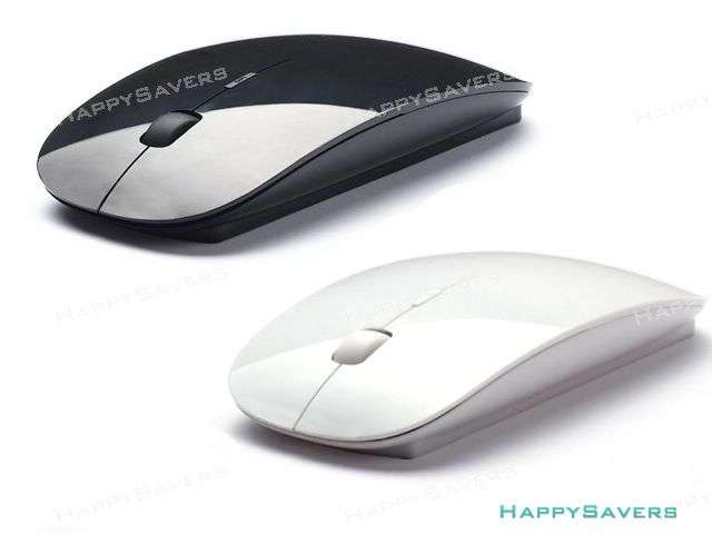 Super Slim 2.4GHz Wireless Mouse - White