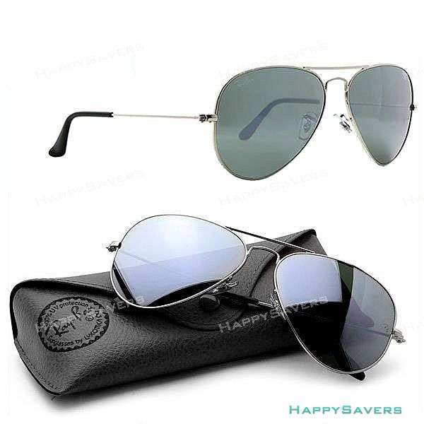 Ray-Ban RB3025 W3277 58mm Silver Mirror Aviator Sunglasses