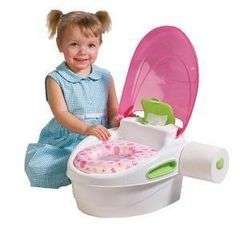 Baby girl Step-By-Step potty training system from summer