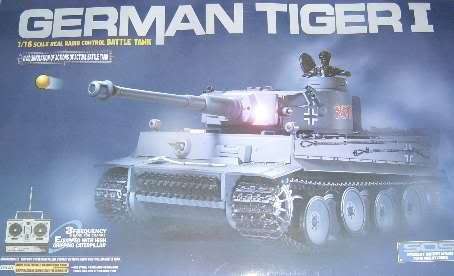 German Tiger I - 1/16 Scale Radio Control Battle Tank