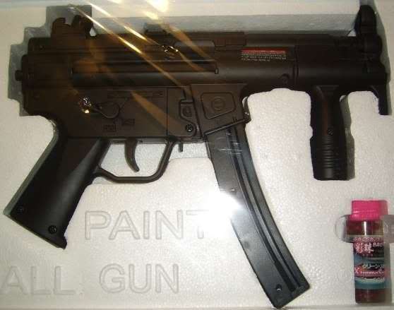 Metal Alloy 1/1 Real Scale MP5 K Airsoft Gun (6mm)