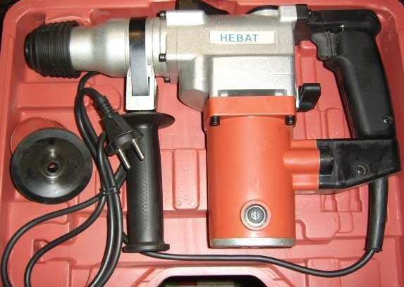 Rotary Hammer Drill - Including Case and Accesories