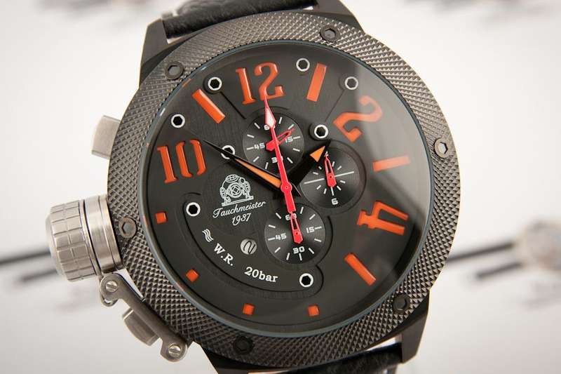 brand new!! TAUCHMEISTER GERMAN WORLD WAR II U-BOOT CHRONOGRAPH WATCH T0224 *HOT*
