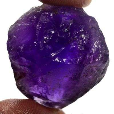 HUGE!!  OUTSTANDING - 113.80CT. ROUGH 100% NATURAL UNHEATED PURPLE AMETHYST