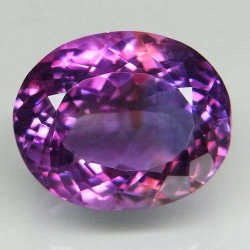 ABSOLUTELY FABULOUS!  11.2CT. OVAL FACET 100% NATURAL RICH PURPLE AMETHYST