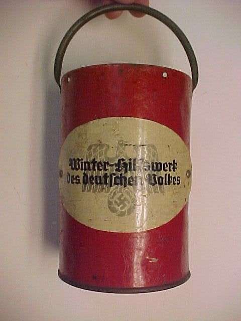 WWII German WHW Donation Can R10 NO RESERVE!