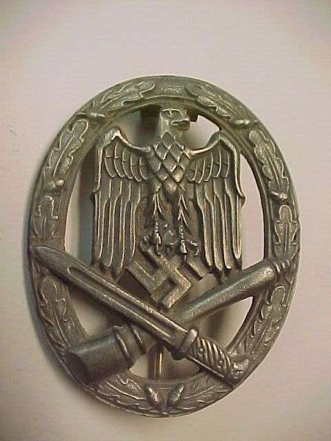 WWII German General Assault Badge ASSMANN R10 NO RESERVE!