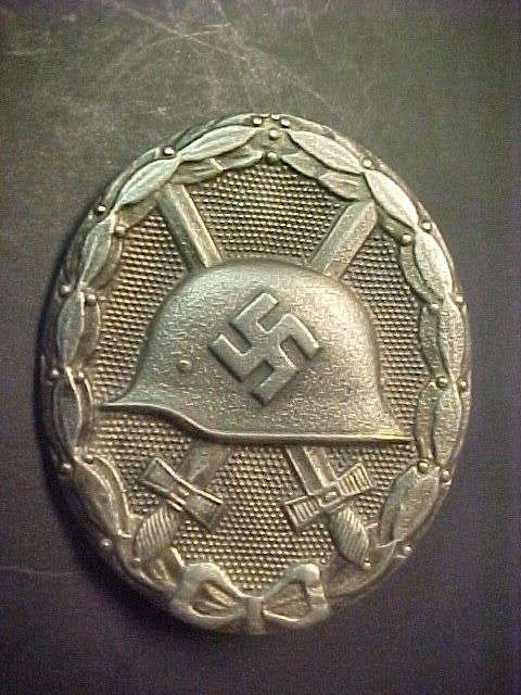 WWII Nazi German Silver Wound Badge L/14 R10 NO RESERVE!!