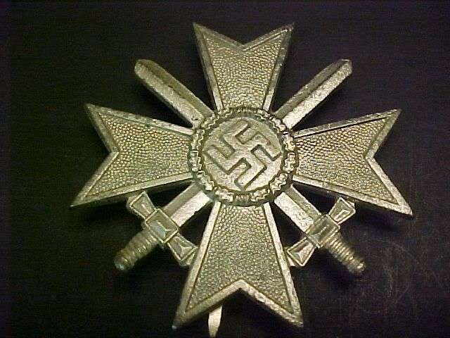 WWII German KVK War Merit Cross 1st Class R10 NO RESERVE!