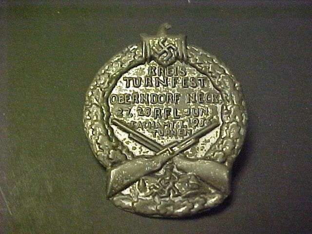 WWII Nazi German SHOOTING AWARD Sport Badge