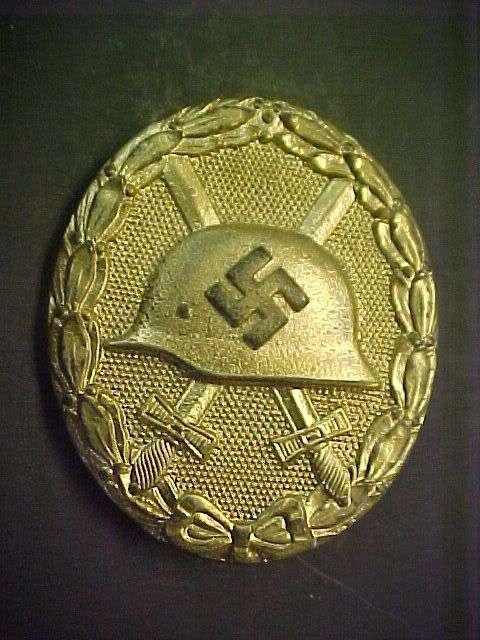 WWII German GOLD Wound Badge #65 R10 NO RESERVE!