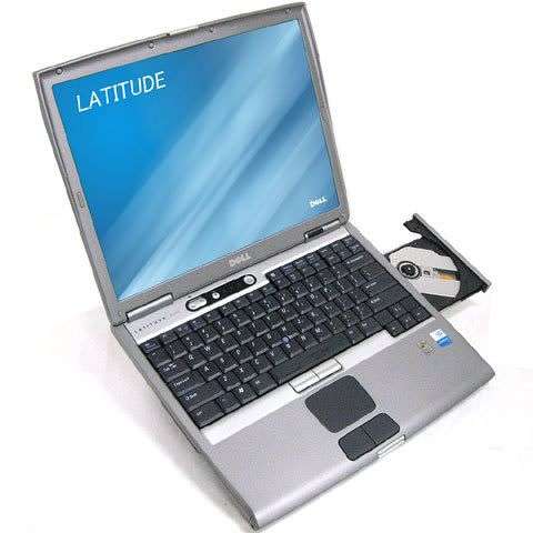** Dell D600 Pentium M Laptop ** 1.4GHZ ** 768MB RAM ** 80GB Hard Drive ** DVD Combo**