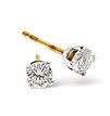 9ct Gold Diamond Stud Earrings 0.3ct