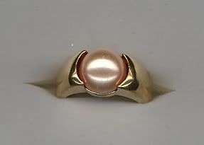 Simulated Pearl Dress Ring