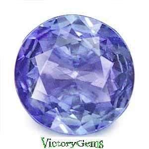 Beautifull tanzanite round,violet blue,0.19ct