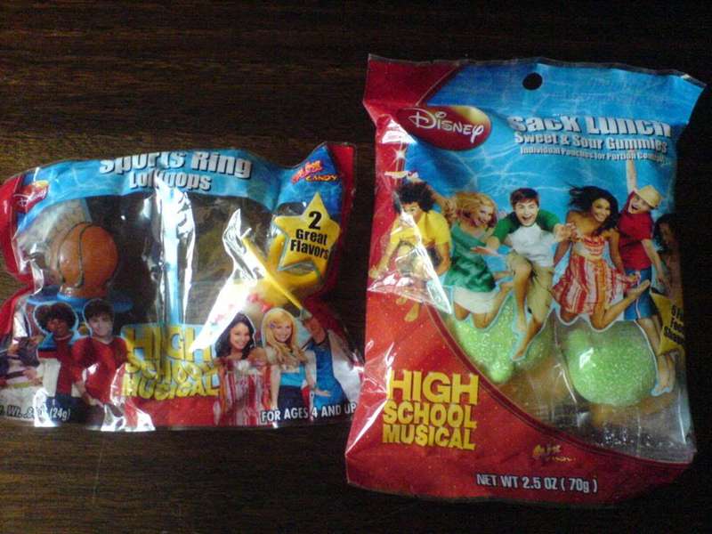 HIGH SCHOOL MUSICAL SWEETS FROM THE USA