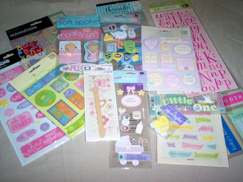 HUGE LOT - SCRAPBOOKING EMBELLISHMENTS