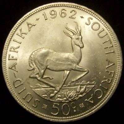 1962 50c UNC - Low mintage