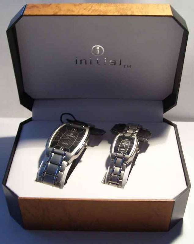 Authentic His and Hers Quality Watch Gift Set in Case
