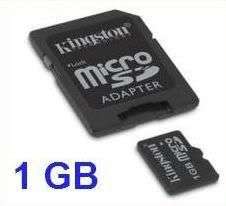 NEW 1GIG Kingston MicroSD/TransFlash Memory Card