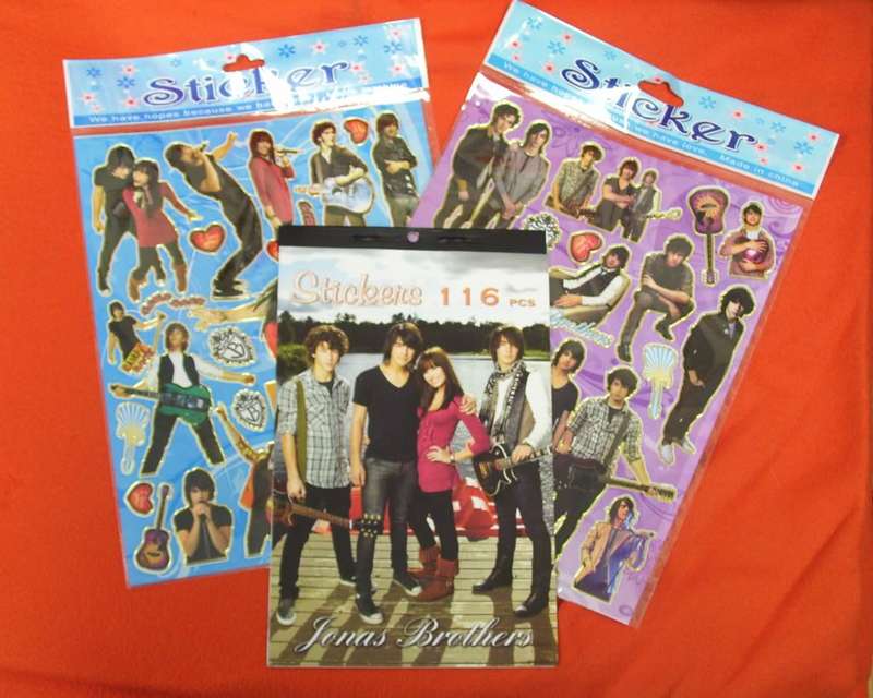 Camp Rock and Jonas Brothers Stickers