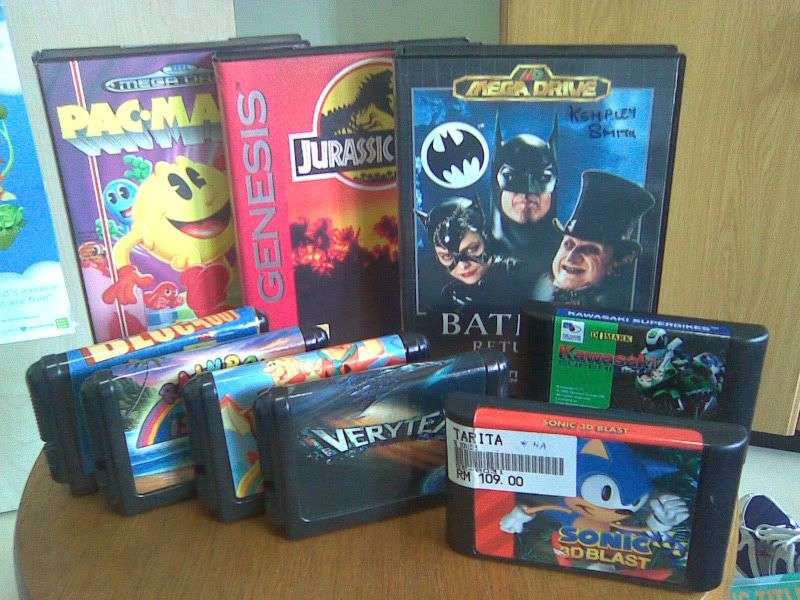 Sega Megadrive 9 Games + Freebies Bargain Bundle
