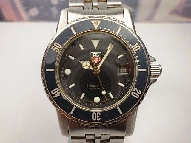 TAG HEUER 1500 PROFESSIONAL STEEL QUARTZ MENS WATCH 925.213G : Perfect Timing