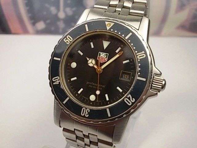 TAG HEUER 1500 PROFESSIONAL STEEL QUARTZ MENS WATCH 925.213G : Perfect Timing