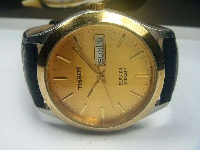 TISSOT SEASTAR DAY/DATE AUTOMATIC MEN'S WATCH