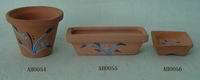 Miniature Dolls house Ceramic Pots
