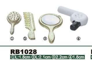 Dolls House miniature Hair Set