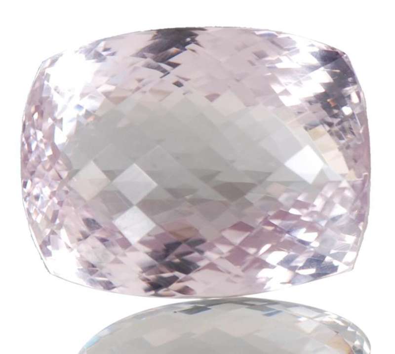 56.00ct Natural Huge & Rare Checker Cut Brazilian Amethyst - Wow!