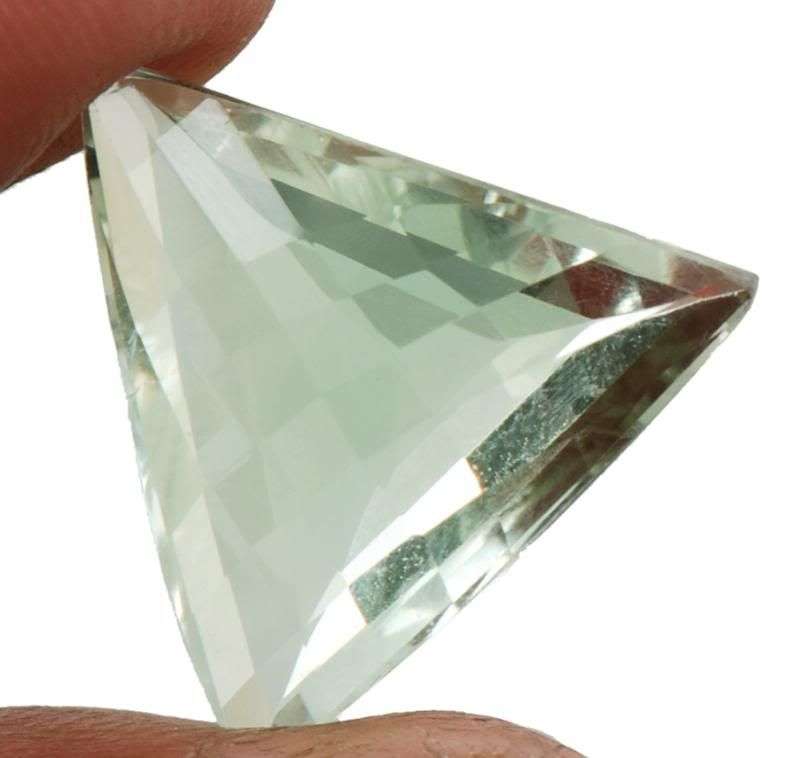 8.90ct Natural Brazilian Green Amethyst Gemstone - AAA