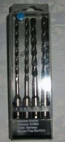 SDS Masonry Bits Box Set  5/6/8/10 X 150mm