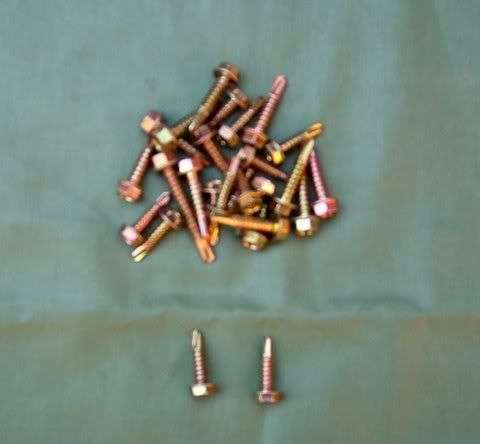 Tek Screws  20mm