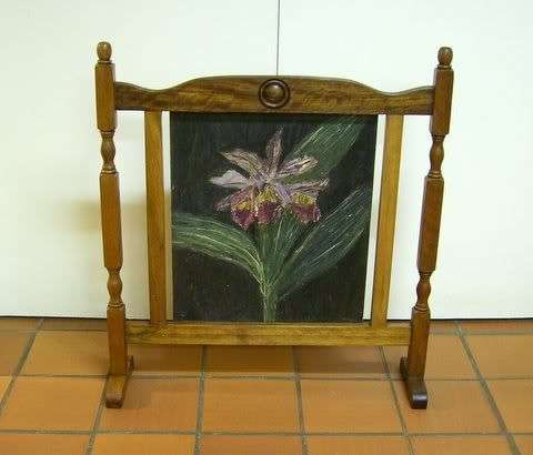 Vintage Fire Screen