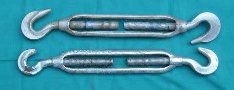 Two Hook Turn Buckles 19mm