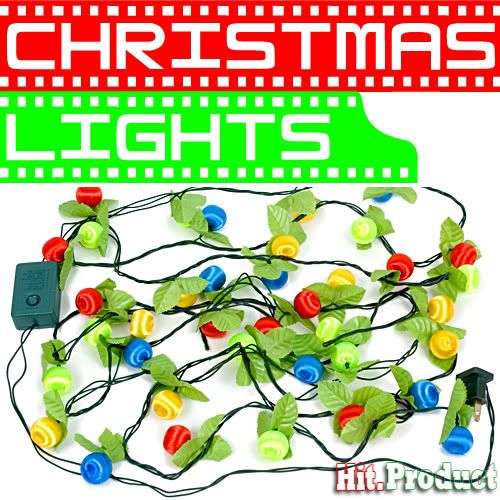 H802 Sparkle Christmas Flash Light BALL Length 11ft New