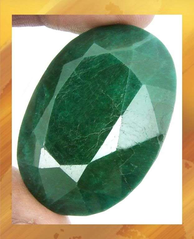 143.95cts Huge & Rare Brazil Green Emerald Gemstone
