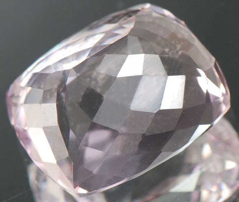 21.57cts Emerald Cut Brazil Amethyst Gemstone - VVS/IF