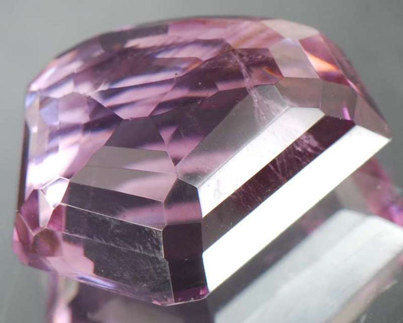 37.40cts Huge Size Natural Brazil Amethyst Gemstone - SI Clarity - Fancy Cut